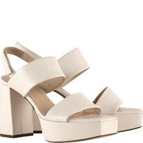 Basutės moterims, Balta, CINDY Sandals