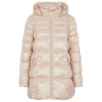 Pūkinis paltas moterims, Rožinė, Caban coat