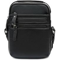 Rankinė per petį vyrams, Juoda, Crossbody