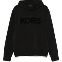 Džemperis vyrams, Juoda, Kors tufted logo po hood