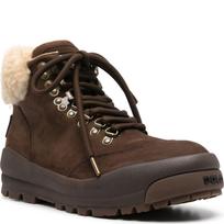 Laisvalaikio bateliai moterims, Ruda, Sneakers high top lace