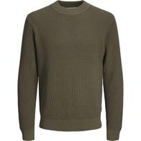 Megztinis vyrams, Ruda, Viggo waffle knit crew neck