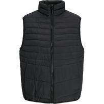 Pūkinė liemenė vyrams, Juoda, State packable bw collar