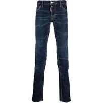 Aptempti džinsai vyrams, Mėlyna, Pants 5 pockets