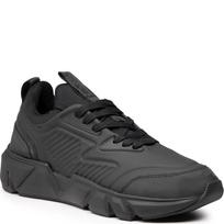 Laisvalaikio bateliai vyrams, Juoda, Low top lace up leisure