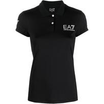 Polo marškiniai trumpos rank. moterims, Juoda, Polo shirt