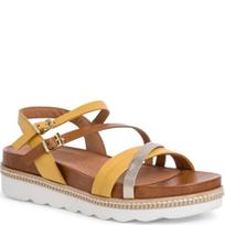 Basutės moterims, Geltona, SANDALS