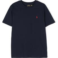 Marškinėliai berniukams, Mėlyna, Jersey crewneck tee (4-7)