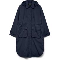 Lietpaltis moterims, Mėlyna, Cherrie long parka