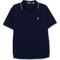 Polo marškiniai trumpos rank. vyrams, Mėlyna, Short sleeve-polo shirt