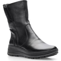 Pašiltinti aulinukai moterims, Juoda, Calais keil booties