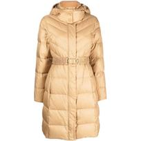 Pūkinis paltas moterims, Ruda, Puffed coat