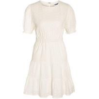 Mini suknelė moterims, Balta, NMSOMMER S/S BRODERI
