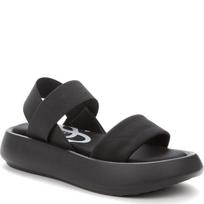 Basutės moterims, Juoda, SANDALS