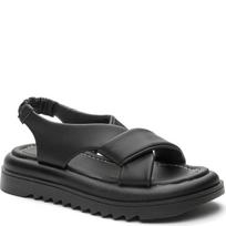 Basutės moterims, Juoda, SANDALS