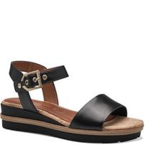 Basutės moterims, Juoda, Sandals