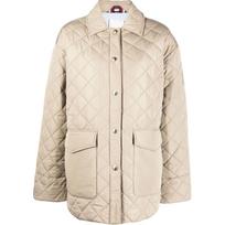 Pūkinis paltas moterims, Smėlio, Padded coats