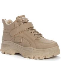 Pašiltinti aulinukai moterims, Smėlio, WARM BOOTS