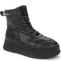 Pašiltinti aulinukai moterims, Juoda, WARM BOOTS