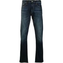 Aptempti džinsai vyrams, Mėlyna, 5 pocket denim