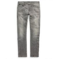 Aptempti džinsai vyrams, Pilka, 5 pocket denim