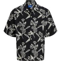 Marškiniai trump. rankovėmis vyrams, Juoda, Paros oversized shirt