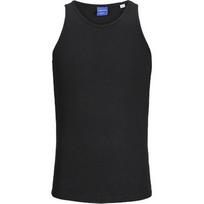 Marškiniai be rankovių vyrams, Juoda, Hydra pointelle tank top