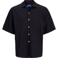 Marškiniai trump. rankovėmis vyrams, Juoda, Paros oversized shirt