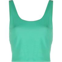 Marškiniai be rankovių moterims, Žalia, Tank sleeves top
