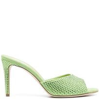 Aukštakulniai moterims, Žalia, Holly stiletto mule 85