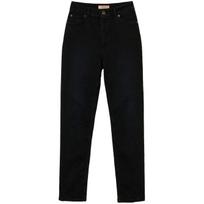 Slim džinsai moterims, Juoda, Slim fit jeans