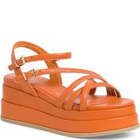 Basutės moterims, Oranžinė, SANDALS