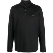 Marškiniai vyrams, Juoda, Long sleeve mk polo