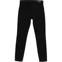 Aptempti džinsai moterims, Juoda, Full length skinny