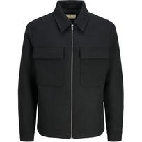 Lengva striukė vyrams, Juoda, Blu russel wool blend jacket