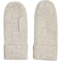 Kumštinės pirštinės moterims, Balta, Mocca mittens