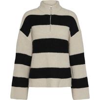 Megztinis su kaklu moterims, Marga, Nalini half zip knit