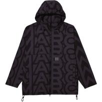 Neperpučiama striukė moterims, Juoda, Monogram ripstop jacket