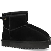 Pašiltinti aulinukai moterims, Juoda, Jane wm booties