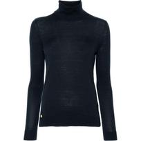 Megztinis su kaklu moterims, Mėlyna, Zoe long sleeve pullover