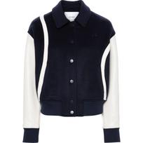Lengva striukė moterims, Mėlyna, Bay varsity jacket
