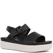 Basutės moterims, Juoda, Sandals