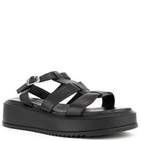 Basutės moterims, Juoda, Sandals