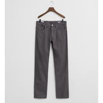 Regular džinsai vyrams, Pilka, regular soft twill jeans