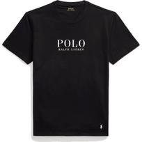 Marškinėliai trump. rankovėmis vyrams, Juoda, Crewneck sleep top