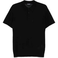 Polo marškiniai trumpos rank. vyrams, Juoda, Ridge lyocell silk polo