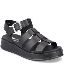 Basutės moterims, Juoda, SANDALS