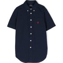 Marškiniai trump. rankovėmis berniukams, Mėlyna, Short sleeve sport shirt (8-20