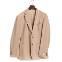 Švarkas vyrams, Chaki, Slim two-tone jersey blazer