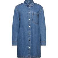 Mini suknelė moterims, Mėlyna, mini shrt dress